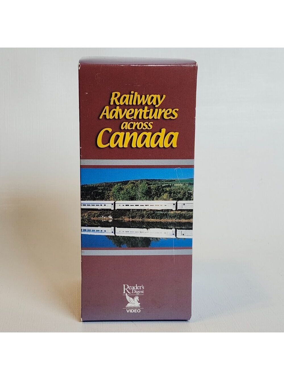 VINTAGE Readers Digest Railway Adventures Across Canada VHS Box Set 3 VHS Tapes